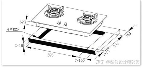 灶台尺寸|这些你一定要记住的厨房台面尺寸